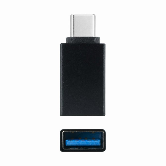 Nanocable Adaptador USB-C a USB 3.1 Negro